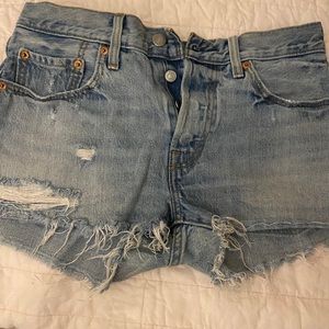 Levi denim shorts